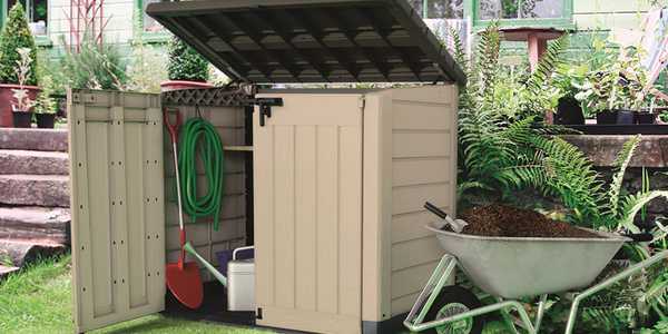Garden storage ideas. Create a clutter-free garden with our storage tips.